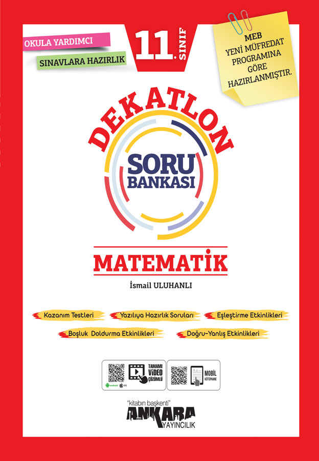 11. Sınıf Matematik Dekatlon Soru Bankası - Ankara Yayıncılık