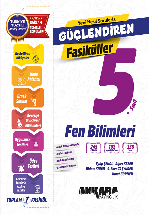 5. Sınıf Güçlendiren Fen Bilimleri Fasiküller