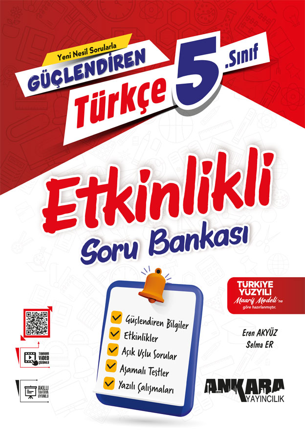 5.Sınıf Güçlendiren Türkçe Etkinlikli Soru Bankası