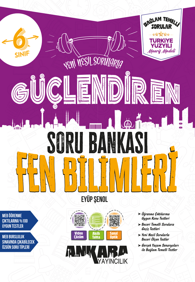 6. Sınıf Güçlendiren Fen Bilimleri Soru Bankası