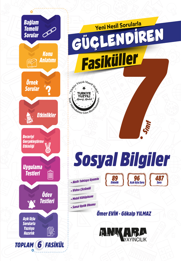 7. Sınıf Sosyal Bilgiler Güçlendiren Fasiküller