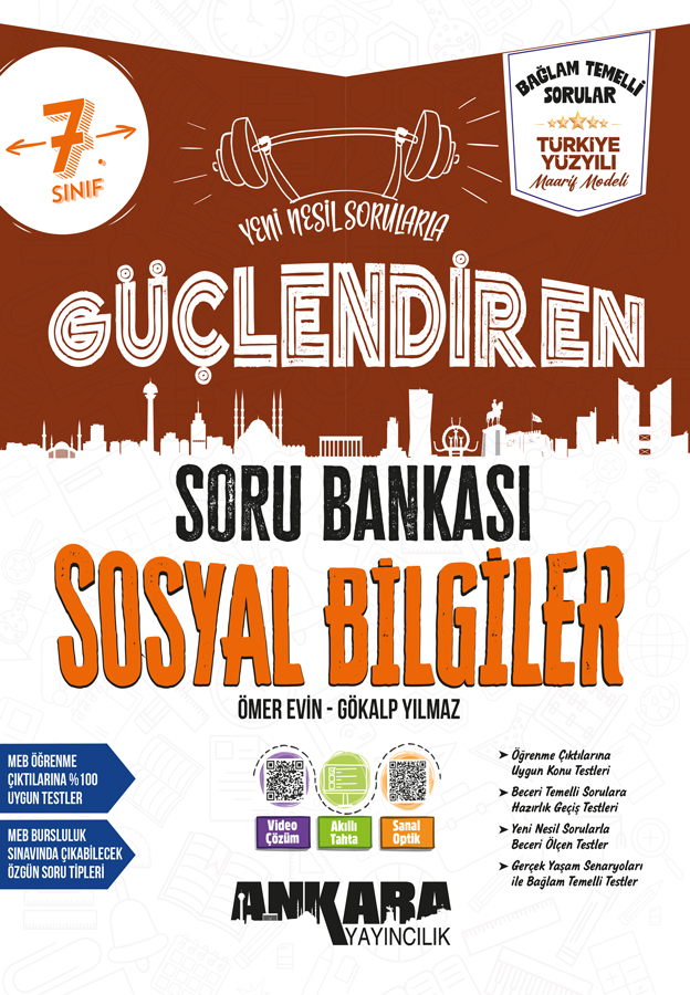 7. Sınıf Sosyal Bilgiler Güçlendiren Soru Bankası
