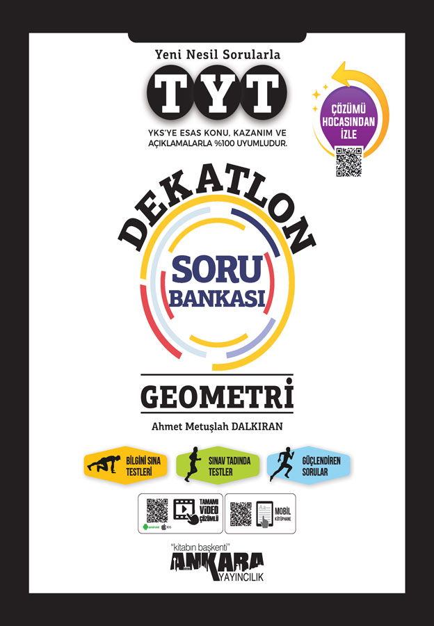 TYT Geometri Dekatlon Soru Bankası - Ankara Yayıncılık